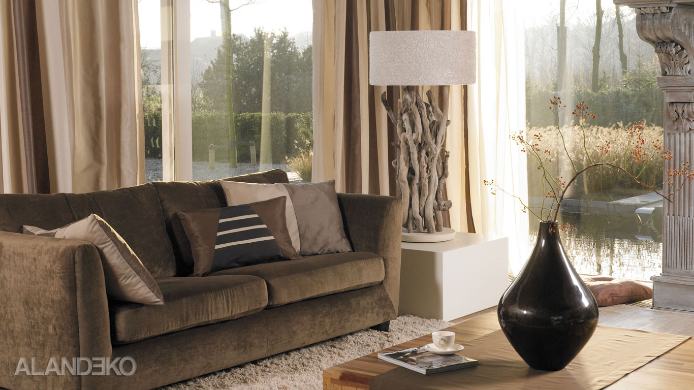 ALANDEKO ugunsdroši FR ONE aizkaru audumi