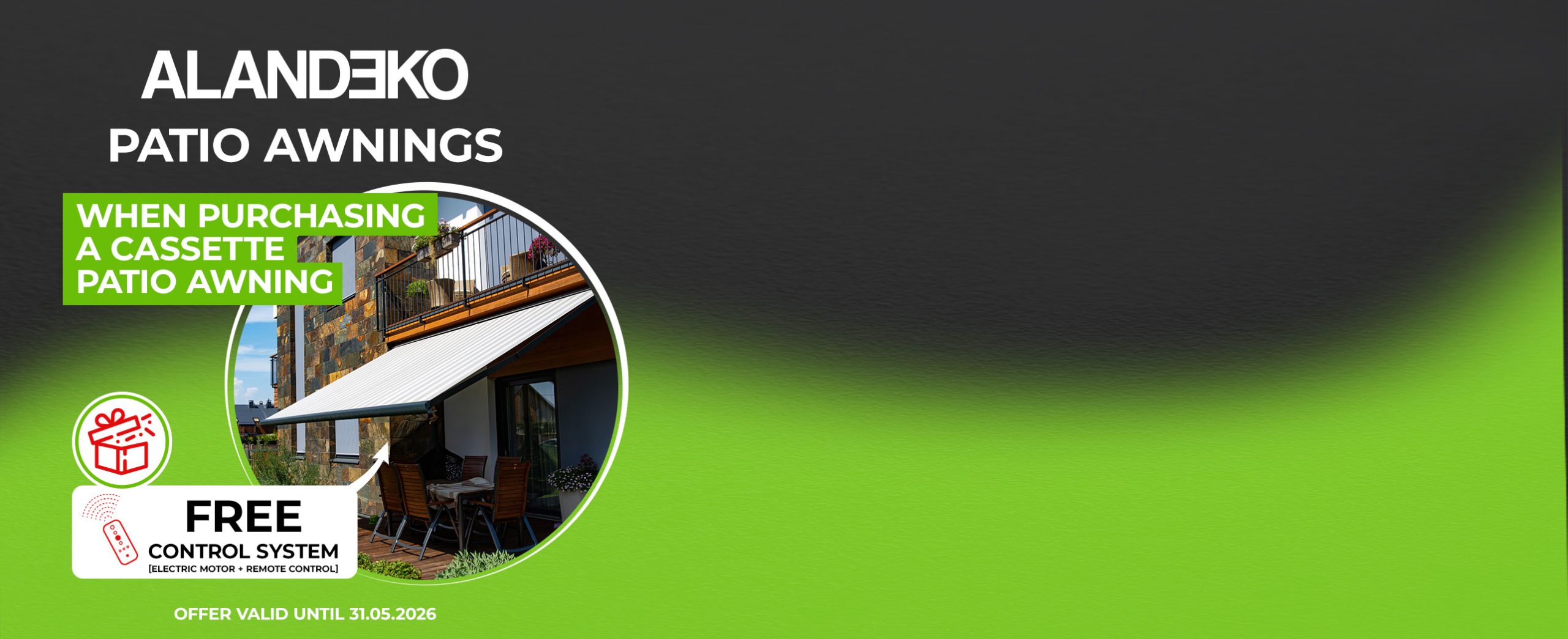 Comfy summer in the shade